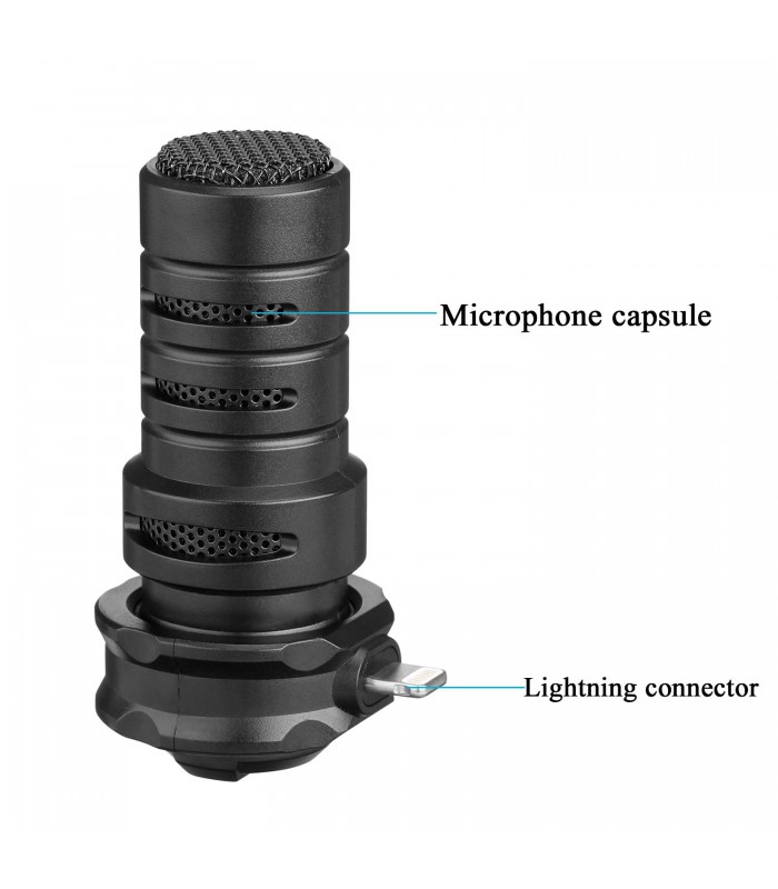 میکروفن موبایل بویا مدل BY-DM200 با جک لایتنینگ