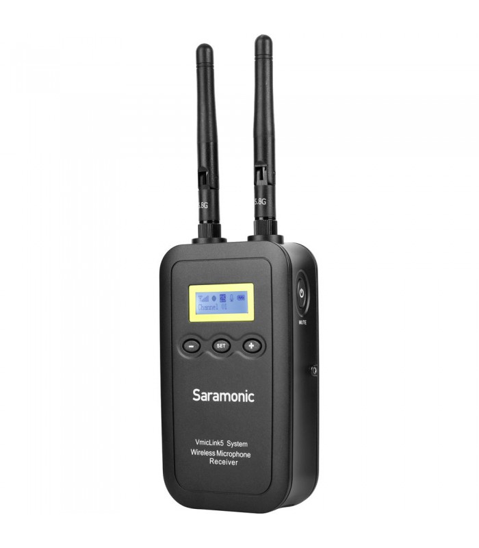 کیت میکروفن بی سیم سارامونیک مدل Saramonic VmicLink5 با ۳ فرستنده و یک گیرنده