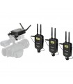 کیت میکروفن بی سیم سارامونیک مدل Saramonic VmicLink5 با ۳ فرستنده و یک گیرنده
