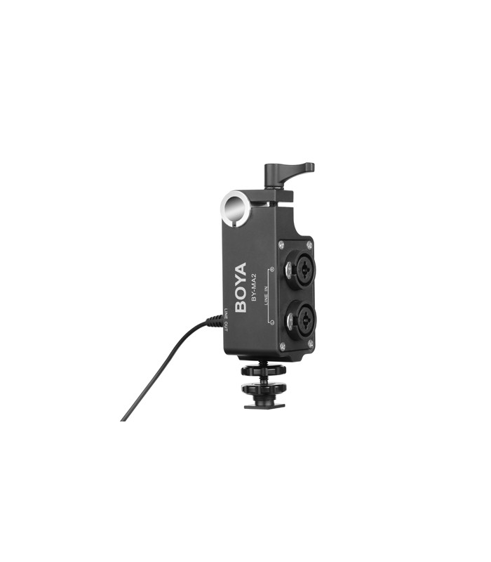 میکسر صدا دو کاناله بویا مدل BY-MA2