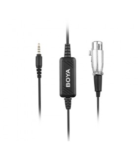 کابل مبدل XLR به جک ۳.۵ میلی‌متری بویا مدل BY-BCA6