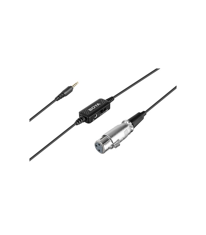 کابل مبدل XLR به جک ۳.۵ میلی‌متری بویا مدل BY-BCA6