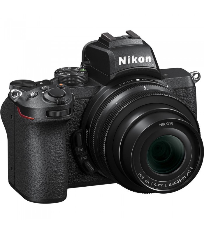 دوربین بدون آینه نیکون مدل Z 50 همراه با لنز ۵۰-۱۶ میلیمتر و مبدل