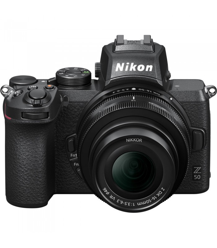 دوربین بدون آینه نیکون مدل Z 50 همراه با لنز ۵۰-۱۶ میلیمتر و مبدل