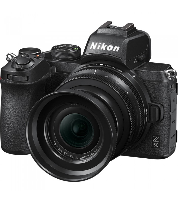 دوربین بدون آینه نیکون مدل Z 50 همراه با لنز ۵۰-۱۶ میلیمتر و مبدل