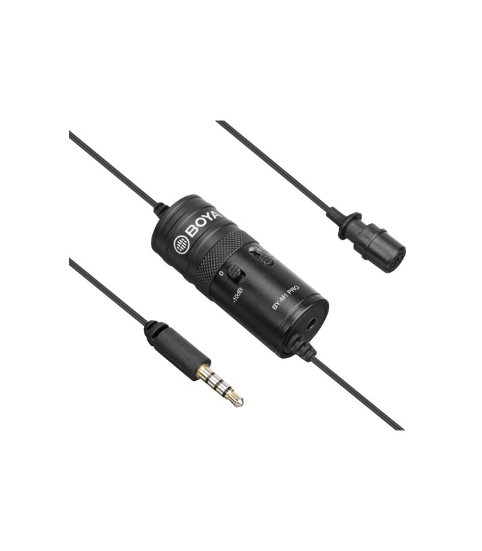 میکروفن یقه ای بویا مدل BY-M1 Pro با جک ۳.۵ میلیمتری