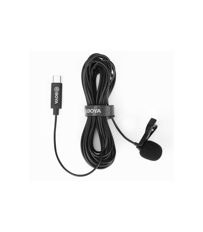 میکروفن یقه ای بویا مدل BY-M3 با جک USB-C