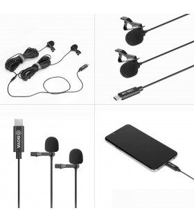 میکروفن یقه ای بویا مدل BY-M3D با جک USB-C