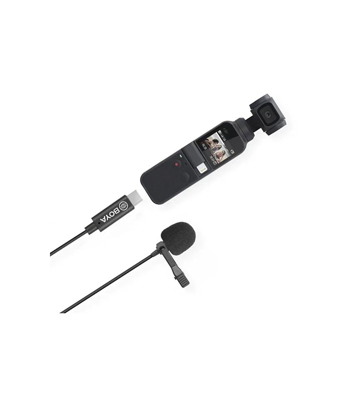 میکروفن یقه ای بویا مدل BY-M3-OP با جک USB-C