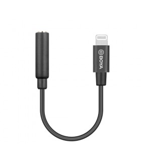 کابل تبدیل جک ۳.۵ میلیمتری به لایتنینگ بویا مدل BY-K3