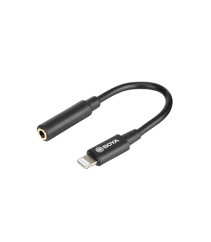 کابل تبدیل جک ۳.۵ میلیمتری به لایتنینگ بویا مدل BY-K3