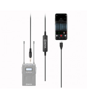 کابل صدا ۳.۵ میلیمتر به UBS-C بویا مدل 35C-USB C