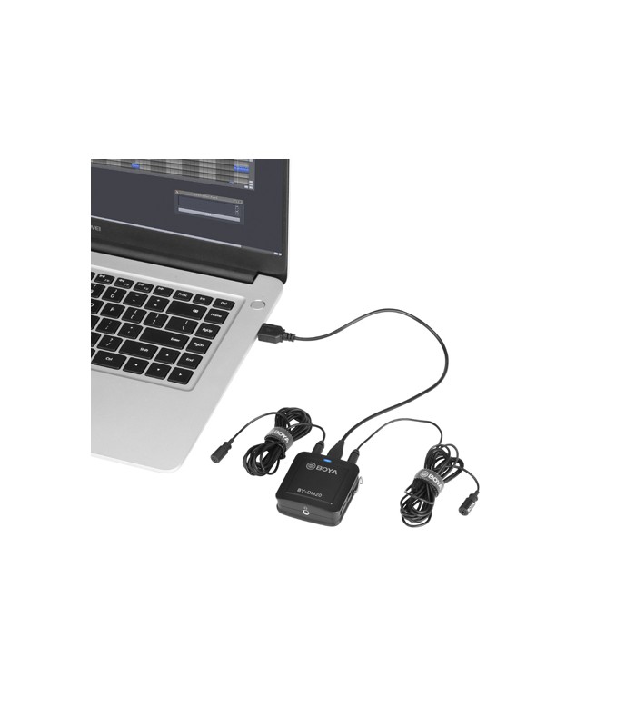 کیت ضبط صدای دوکاناله بویا مدل BY-DM20