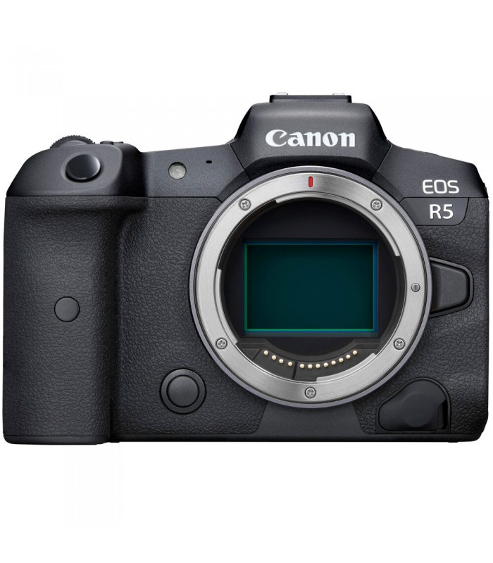 دوربین دیجیتال بدون آینه کانن مدل EOS R5 همراه با مبدل لنز