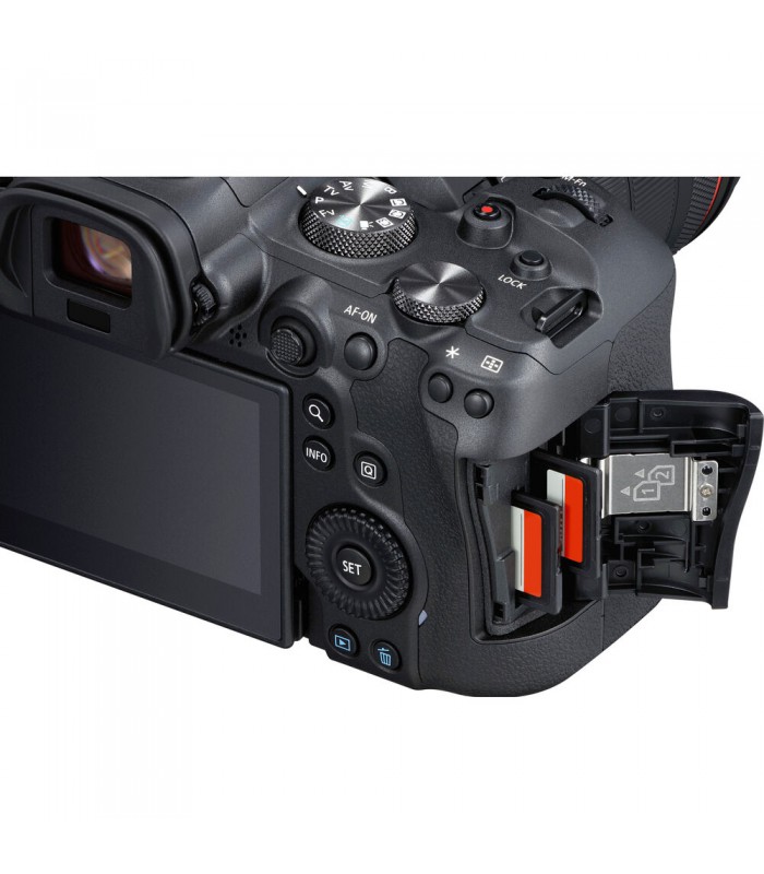 دوربین دیجیتال بدون آینه کانن مدل EOS R6 همراه با لنز RF 24-105mm f/4L