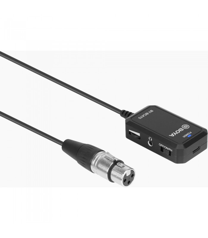 آداپتور اتصال میکروفون XLR به موبایل و کامپیوتر بویا مدل BY-BCA70