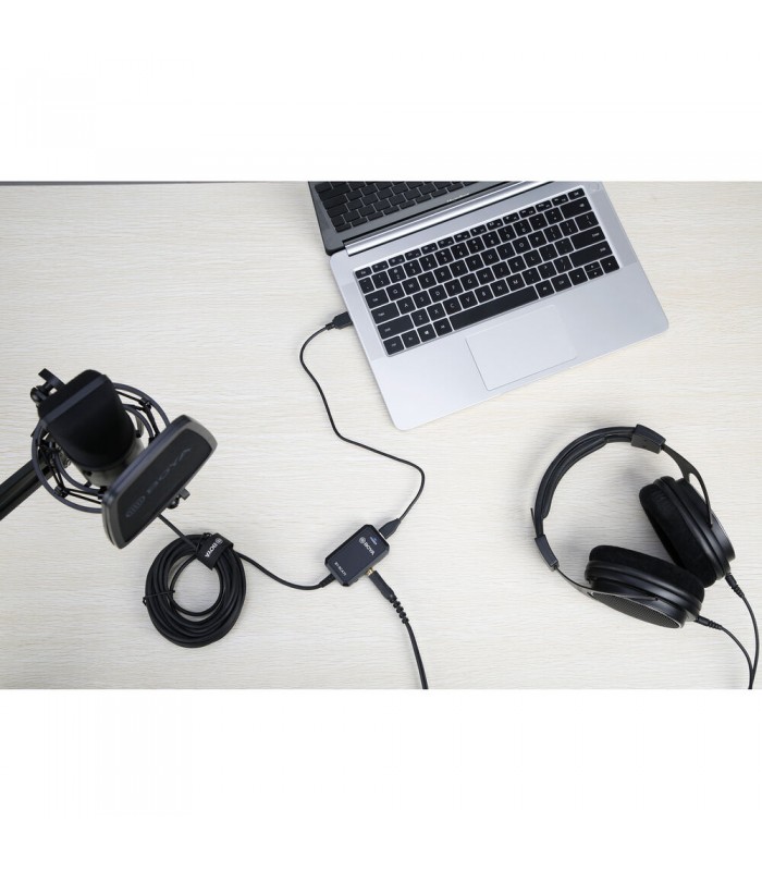 آداپتور اتصال میکروفون XLR به موبایل و کامپیوتر بویا مدل BY-BCA70