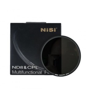 فیلتر Nisi مدل ND8 & CPL Multifunctional filter 72mm