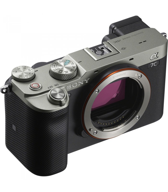 دوربین بدون آینه سونی Alpha a7C رنگ نقره‌ای