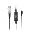 کابل مبدل XLR به جک لایتنینگ بویا مدل BY-BCA7