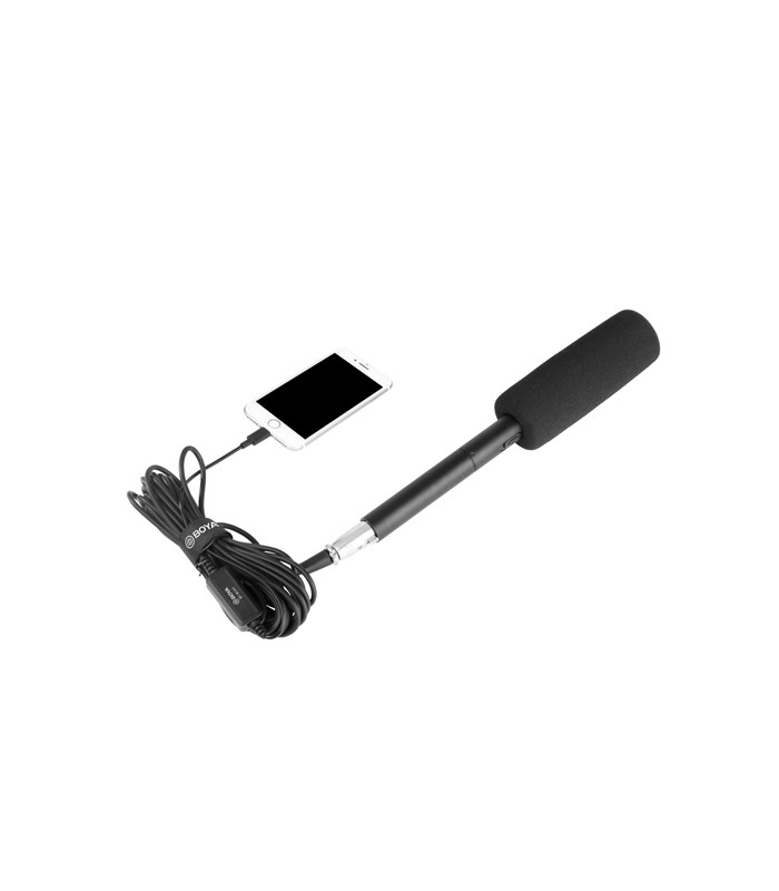 کابل مبدل XLR به جک لایتنینگ بویا مدل BY-BCA7