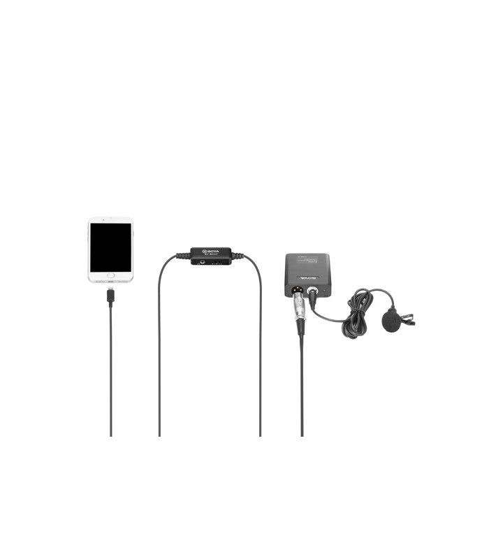 کابل مبدل XLR به جک لایتنینگ بویا مدل BY-BCA7