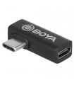 تبدیل ۹۰ درجه USB-C به USB-C بویا مدل BY-K5