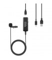 میکروفن یقه ای بویا مدل BY-DM10 با قابلیت اتصال به درگاه USB و لایتنینگ