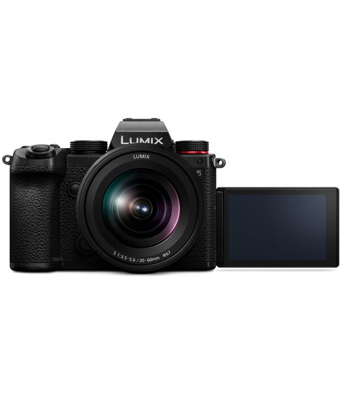 دوربین بدون آینه پاناسونیک مدل Panasonic Lumix DC-S5 همراه با لنز Lumix 20-60mm