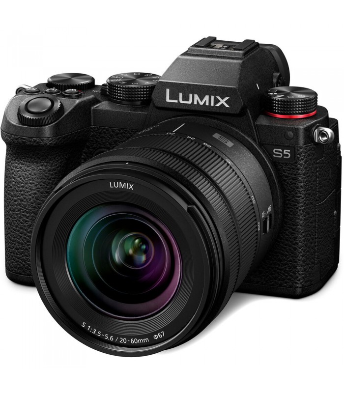 دوربین بدون آینه پاناسونیک مدل Panasonic Lumix DC-S5 همراه با لنز Lumix 20-60mm