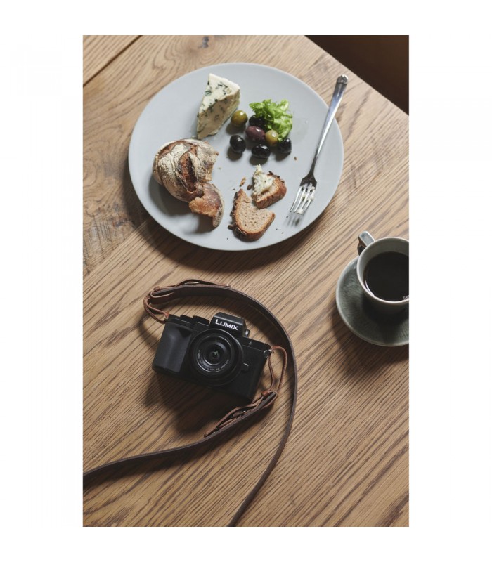 دوربین بدون آینه پاناسونیک مدل Lumix DC-G100 با لنز ۳۲-۱۲ میلیمتر