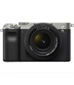دوربین بدون آینه سونی Alpha a7C رنگ نقره‌ای همراه با لنز FE 28-60mm