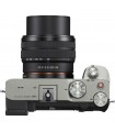 دوربین بدون آینه سونی Alpha a7C رنگ نقره‌ای همراه با لنز FE 28-60mm