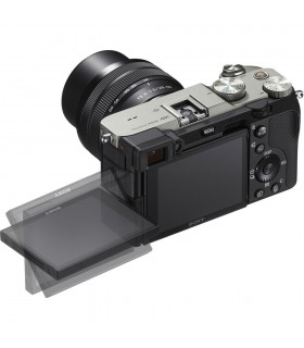 قیمت دوربین بدون آینه سونی Alpha a7C رنگ نقره‌ای همراه با لنز FE 28-60mm