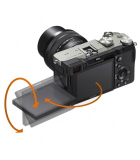قیمت دوربین بدون آینه سونی Alpha a7C رنگ نقره‌ای همراه با لنز FE 28-60mm