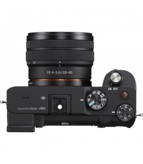 دوربین بدون آینه سونی Alpha a7C رنگ مشکی همراه با لنز FE 28-60mm