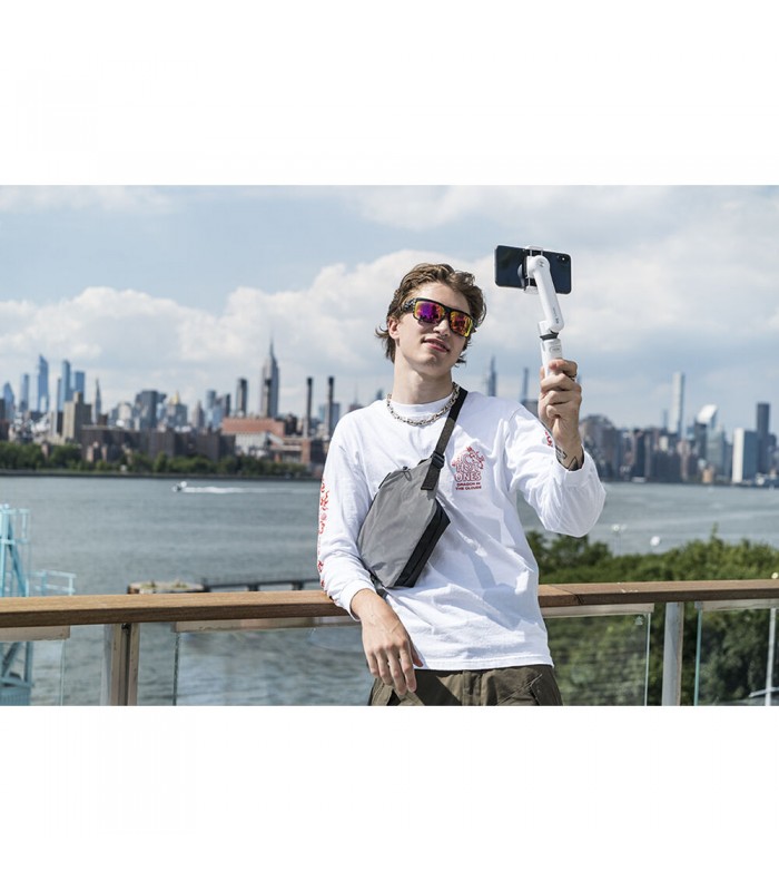 لرزشگیر موبایل دو محوره ژیون مدل Zhiyun-Tech SMOOTH-XS رنگ سفید