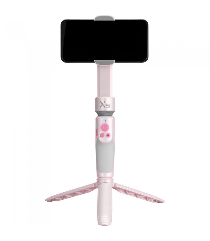 لرزشگیر موبایل دو محوره ژیون مدل Zhiyun-Tech SMOOTH-XS رنگ صورتی