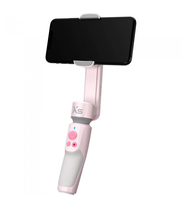 لرزشگیر موبایل دو محوره ژیون مدل Zhiyun-Tech SMOOTH-XS رنگ صورتی