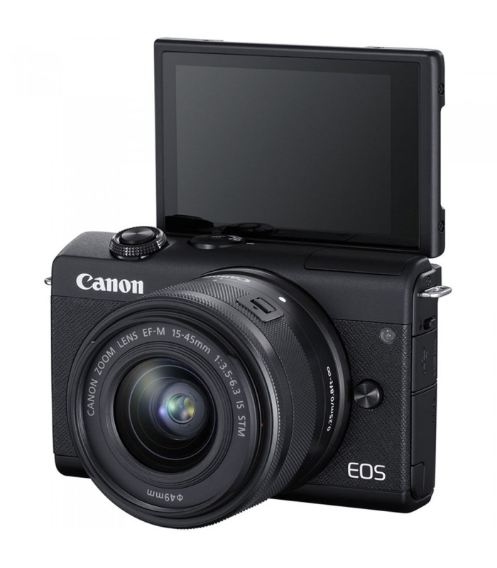 دوربین دیجیتال بدون آینه کانن مدل EOS M200 همراه با لنز EF-M 15-45mm رنگ مشکی