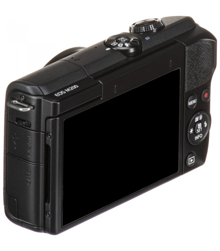 دوربین دیجیتال بدون آینه کانن مدل EOS M200 همراه با لنز EF-M 15-45mm رنگ مشکی