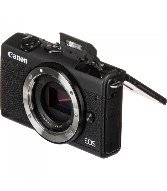 دوربین دیجیتال بدون آینه کانن مدل EOS M200 همراه با لنز EF-M 15-45mm رنگ مشکی