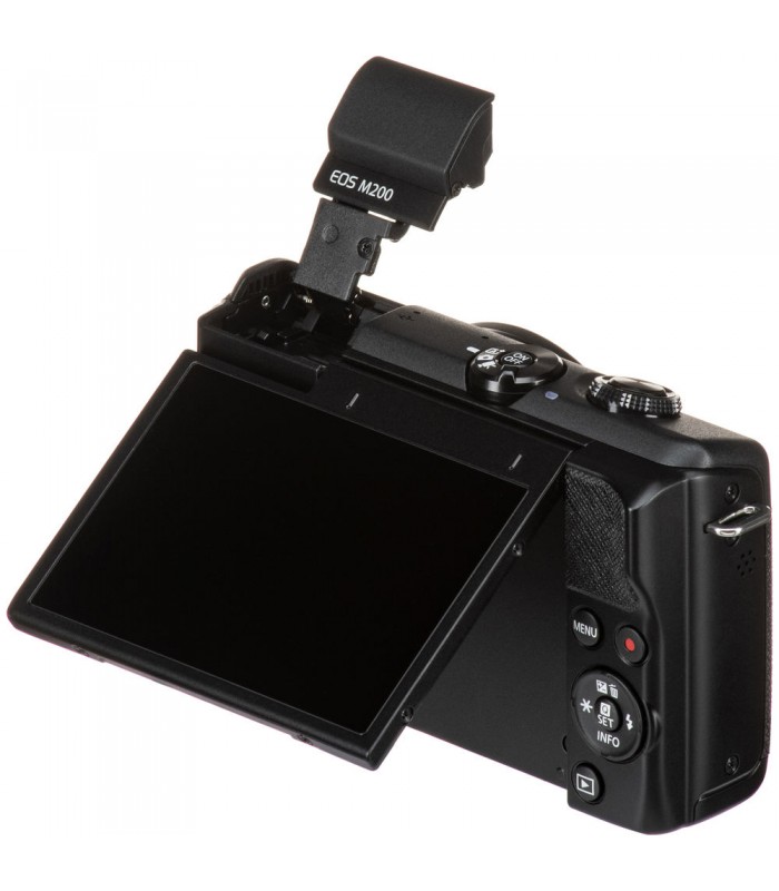 دوربین دیجیتال بدون آینه کانن مدل EOS M200 همراه با لنز EF-M 15-45mm رنگ مشکی