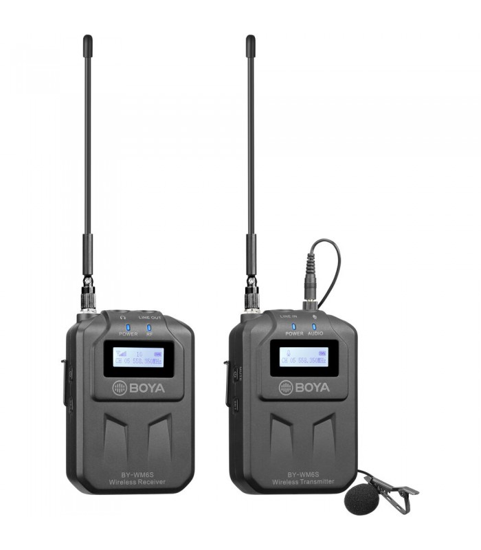 میکروفن بیسیم بویا مدل BY-WM6S