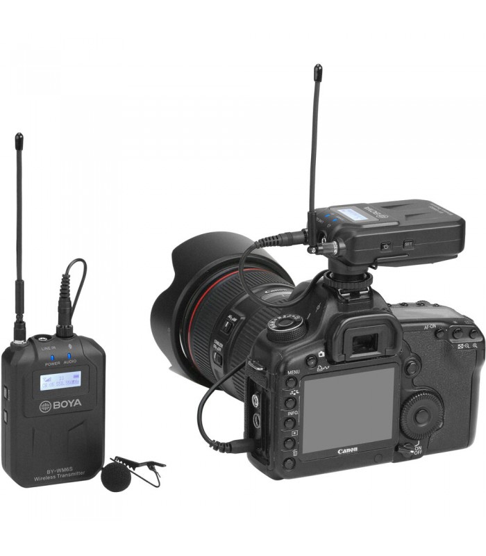 میکروفن بیسیم بویا مدل BY-WM6S