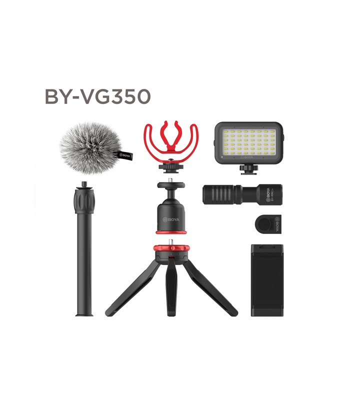 کیت صدابرداری حرفه ای موبایل بویا مدل BY-VG350