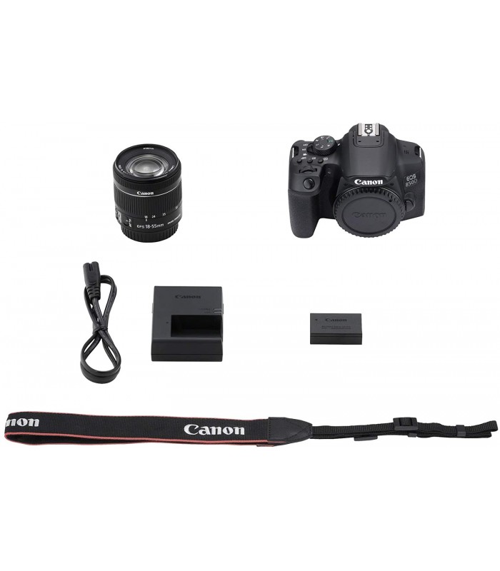 دوربین دیجیتال کانن مدل 850D همراه با لنز EF-S 18-55mm IS STM