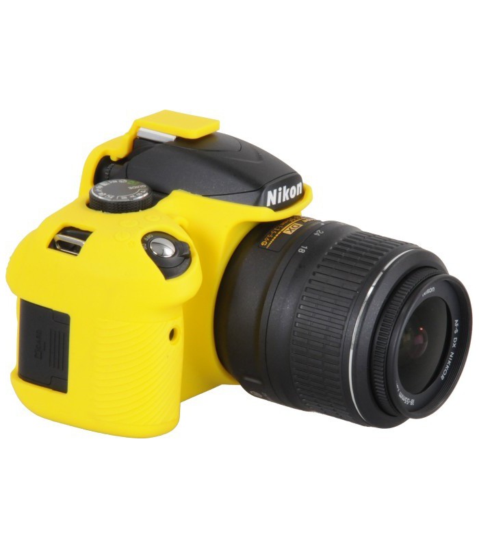 کاور دوربین easyCover مناسب برای نیکون D3200 - رنگ زرد
