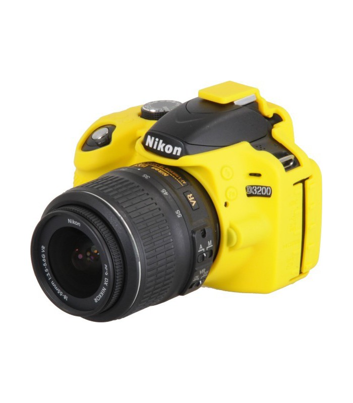 کاور دوربین easyCover مناسب برای نیکون D3200 - رنگ زرد