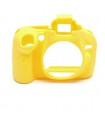 محافظ سیلیکونی easyCover مناسب برای دوربین نیکون D5200 رنگ زرد